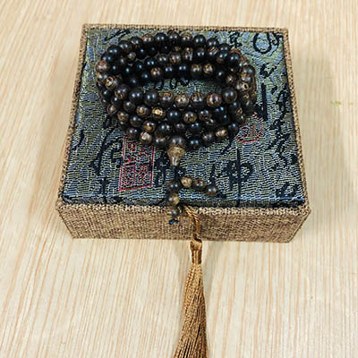 Vòng tay indo sánh chìm 108 hạt